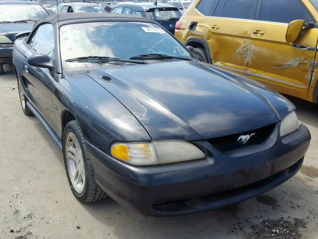 1FAFP45X5WF221026 - 1998 FORD MUSTANG GT BLACK photo 1