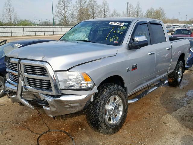 3D7UT2CL2AG170535 - 2010 DODGE RAM 2500 SILVER photo 2