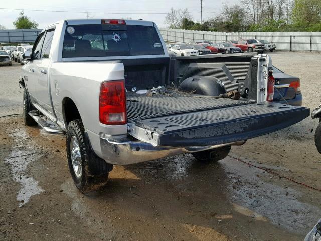 3D7UT2CL2AG170535 - 2010 DODGE RAM 2500 SILVER photo 3