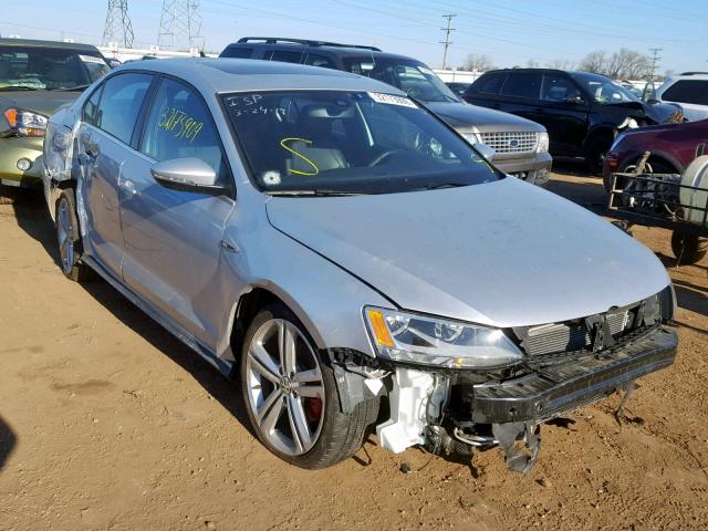 3VW4T7AJ4GM222327 - 2016 VOLKSWAGEN JETTA GLI SILVER photo 1