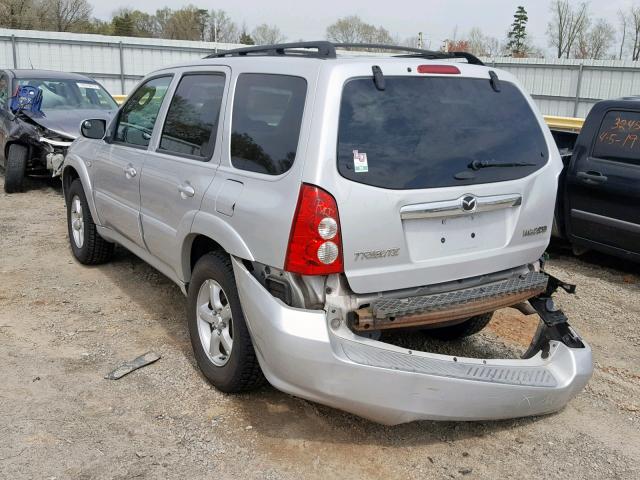 4F2CZ96165KM56782 - 2005 MAZDA TRIBUTE S SILVER photo 3