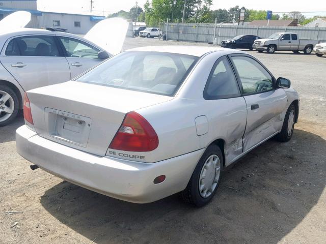 JA3AY11A82U023661 - 2002 MITSUBISHI MIRAGE DE SILVER photo 4