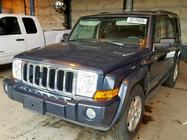 1J8HG48K48C114551 - 2008 JEEP COMMANDER BLUE photo 2