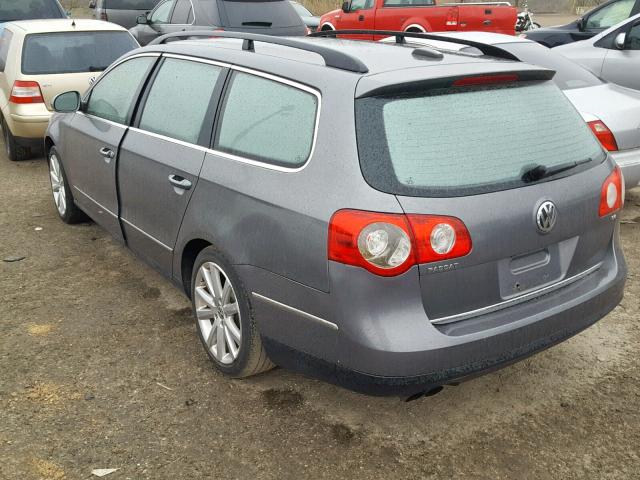 WVWLU93C47E005839 - 2007 VOLKSWAGEN PASSAT 3.6 GRAY photo 3