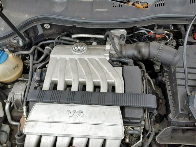 WVWLU93C47E005839 - 2007 VOLKSWAGEN PASSAT 3.6 GRAY photo 7