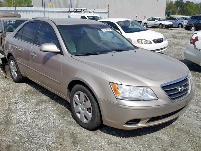 5NPET46C09H467876 - 2009 HYUNDAI SONATA GLS GOLD photo 1