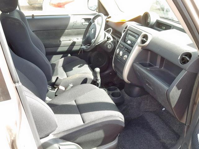 JTLKT334450212055 - 2005 TOYOTA SCION XB 灰色 照片 5