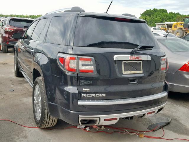 1GKKRTKDXFJ263149 - 2015 GMC ACADIA DEN BLACK photo 3