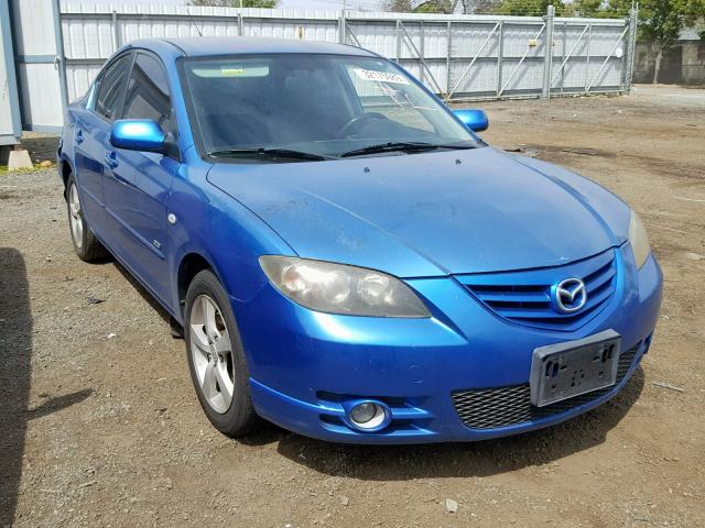 JM1BK123051254843 - 2005 MAZDA 3 S BLUE photo 1