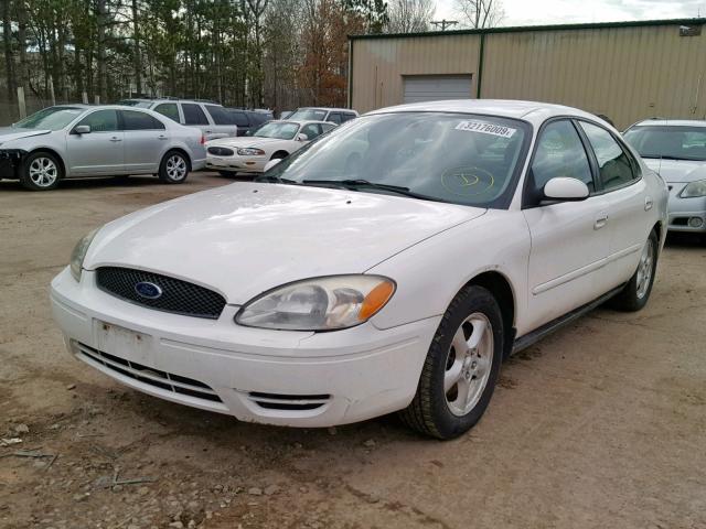 1FAFP55U34G115757 - 2004 FORD TAURUS SES WHITE photo 2