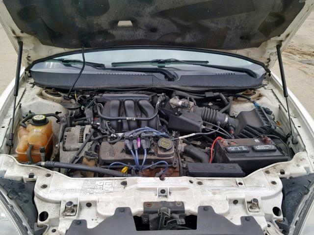 1FAFP55U34G115757 - 2004 FORD TAURUS SES WHITE photo 7