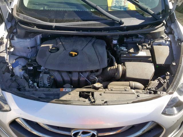 KMHD35LE4DU091877 - 2013 HYUNDAI ELANTRA GT SILVER photo 7