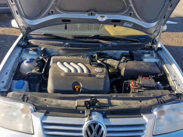 3VWRK69M54M001221 - 2004 VOLKSWAGEN JETTA GL SILVER photo 7