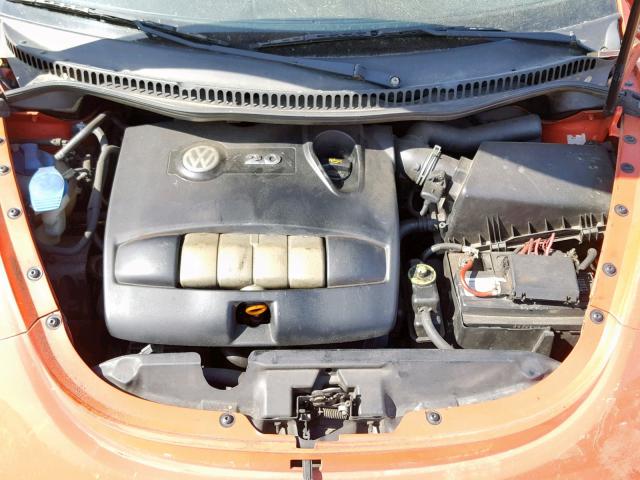 3VWCM31Y44M335253 - 2004 VOLKSWAGEN NEW BEETLE ნარინჯისფერი ფოტო 7