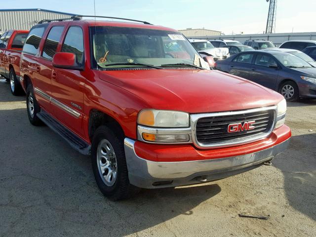 3GKEC16T61G136588 - 2001 GMC YUKON XL C RED photo 1