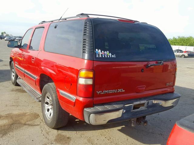 3GKEC16T61G136588 - 2001 GMC YUKON XL C RED photo 3