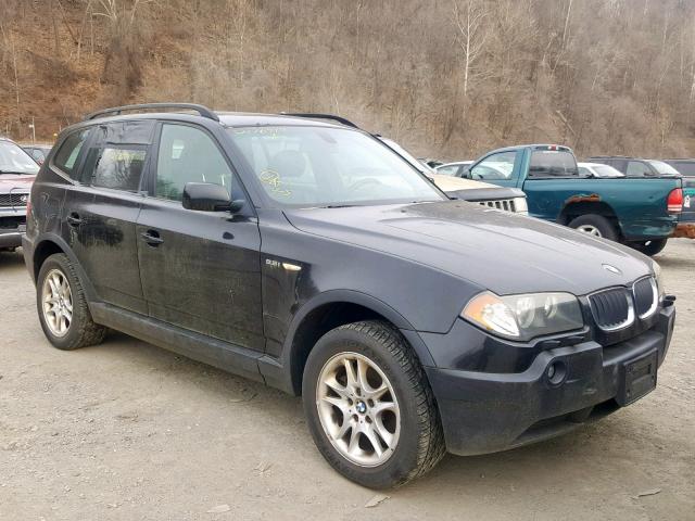 WBXPA73434WC38033 - 2004 BMW X3 2.5I BLACK photo 1