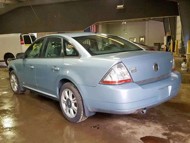 1MEHM43W69G617016 - 2009 MERCURY SABLE PREM BLUE photo 3