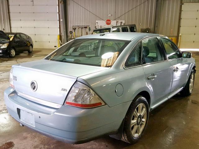 1MEHM43W69G617016 - 2009 MERCURY SABLE PREM BLUE photo 4