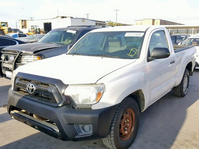 5TFNX4CN9CX015897 - 2012 TOYOTA TACOMA WHITE photo 2