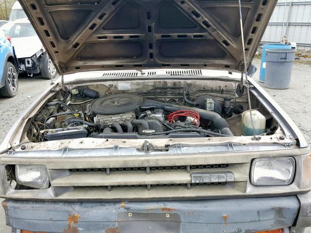 JM2UF3131J0355993 - 1988 MAZDA B2200 CAB GOLD photo 7