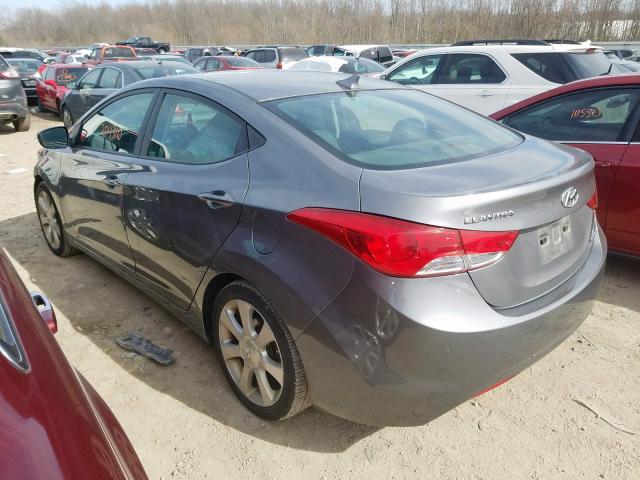 5NPDH4AE8DH449592 - 2013 HYUNDAI ELANTRA GLS  photo 3