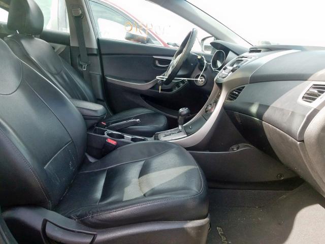 5NPDH4AE8DH449592 - 2013 HYUNDAI ELANTRA GLS  photo 5