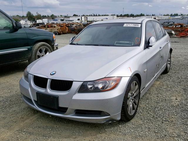 WBAVC53597FZ72153 - 2007 BMW 328 I SULE SILVER photo 2