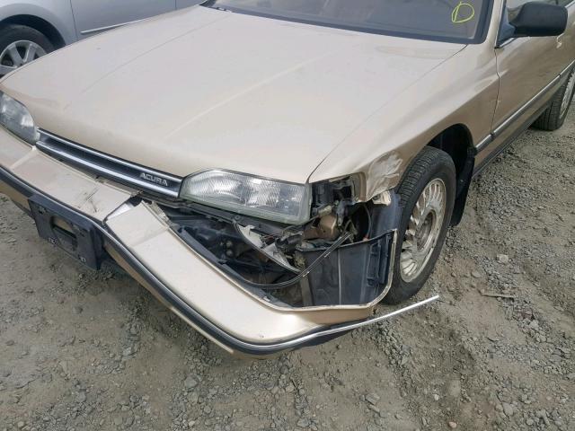 JH4KA3266KC011304 - 1989 ACURA LEGEND LL BEIGE photo 9