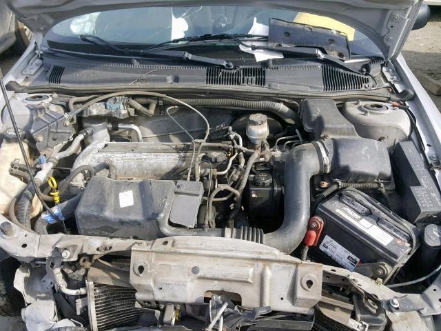 1G1JF52F337251388 - 2003 CHEVROLET CAVALIER L SILVER photo 7