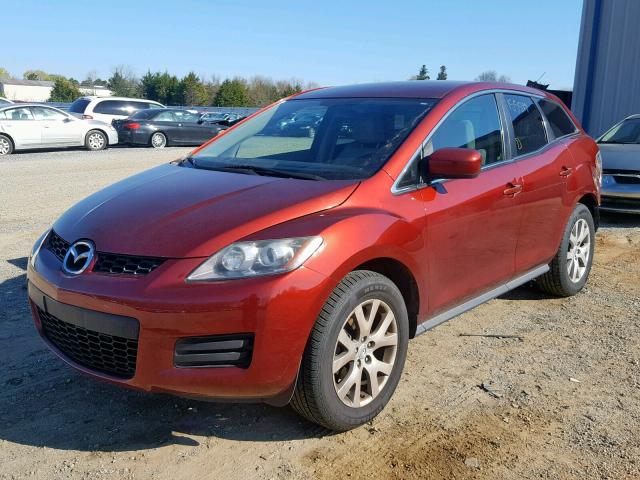 JM3ER293770139984 - 2007 MAZDA CX-7 RED photo 2