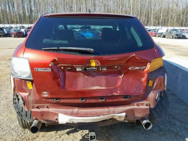 JM3ER293770139984 - 2007 MAZDA CX-7 RED photo 9