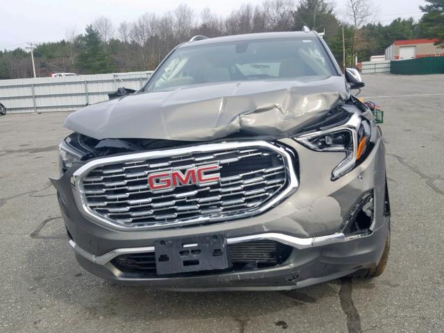 3GKALXEX4JL159431 - 2018 GMC TERRAIN DE GRAY photo 9