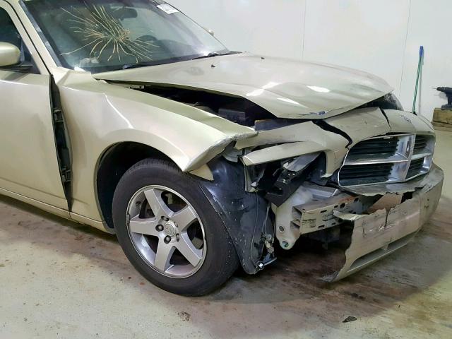 2B3CA4CD5AH214870 - 2010 DODGE CHARGER GOLD photo 9