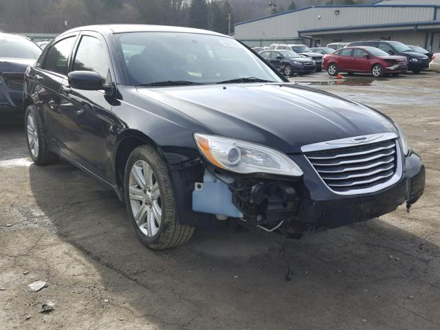 1C3CCBAB7CN318550 - 2012 CHRYSLER 200 LX BLACK photo 1