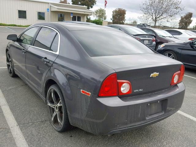 1G1ZA5E13BF281562 - 2011 CHEVROLET MALIBU LS BROWN photo 3