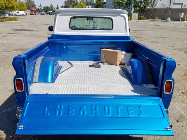 2C144L103332 - 1962 CHEVROLET C10 PICKUP BLUE photo 6