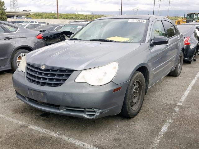 1C3LC46J18N148494 - 2008 CHRYSLER SEBRING LX GRAY photo 2