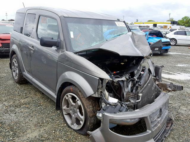 5J6YH18968L010282 - 2008 HONDA ELEMENT SC GRAY photo 1