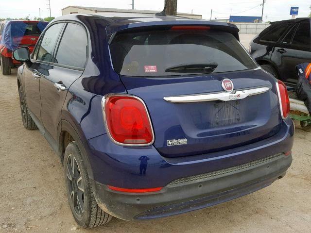 ZFBCFXBT1GP481151 - 2016 FIAT 500X EASY BLUE photo 3