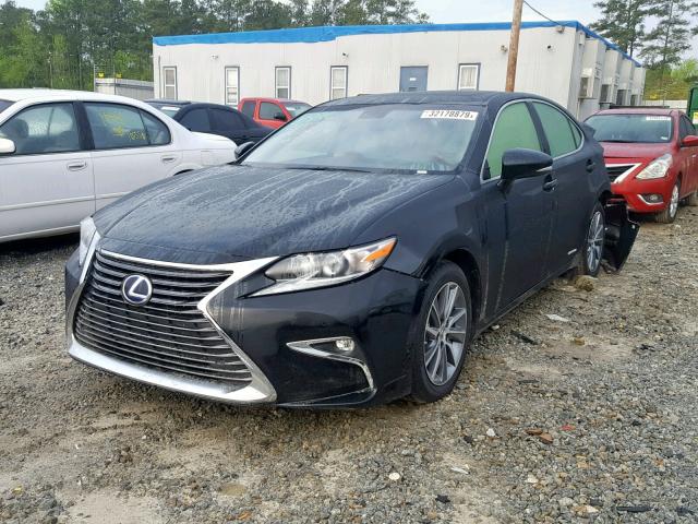 JTHBW1GG5G2108336 - 2016 LEXUS ES 300H BLACK photo 2