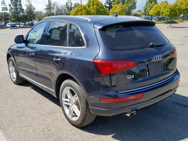 WA1CMAFP3FA107522 - 2015 AUDI Q5 TDI BLUE photo 3