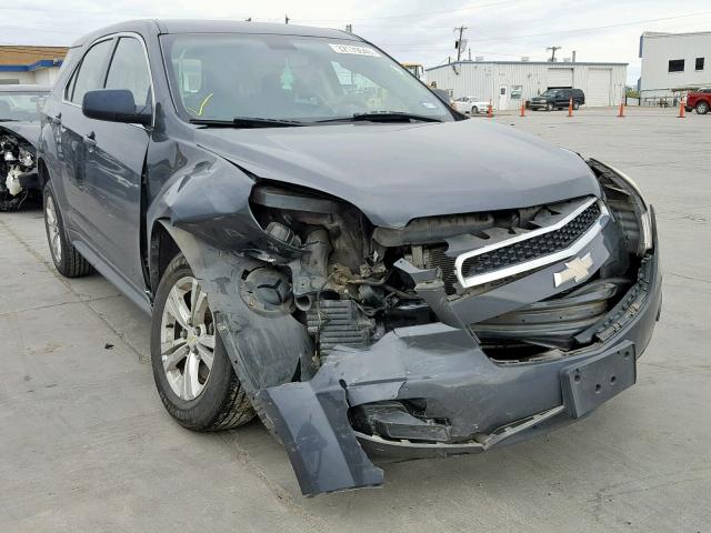 2CNALBEW3A6327730 - 2010 CHEVROLET EQUINOX LS GRAY photo 1