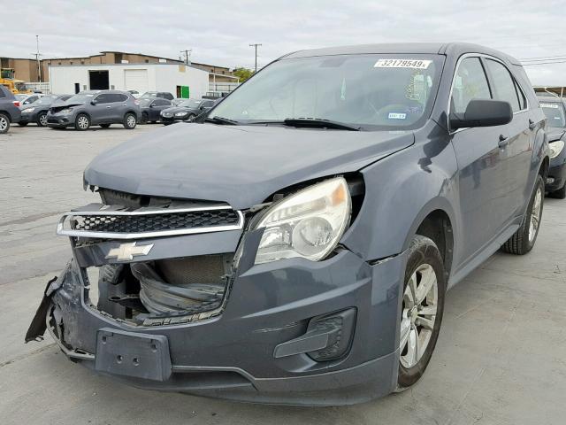 2CNALBEW3A6327730 - 2010 CHEVROLET EQUINOX LS GRAY photo 2