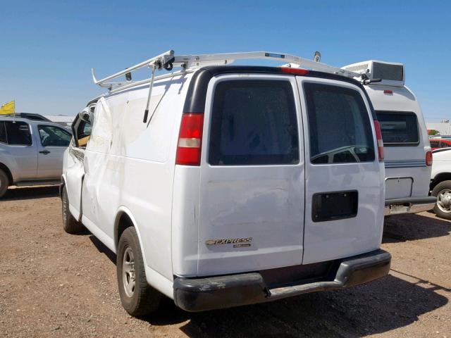 1GCSGAFX1C1188797 - 2012 CHEVROLET EXPRESS G1 WHITE photo 3