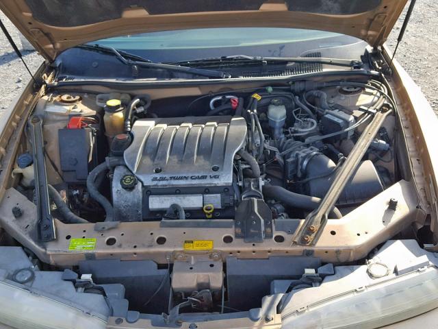 1G3WS52HXXF358587 - 1999 OLDSMOBILE INTRIGUE G GOLD photo 7