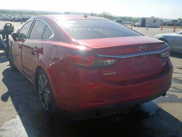 JM1GJ1W65E1113828 - 2014 MAZDA 6 GRAND TO RED photo 3