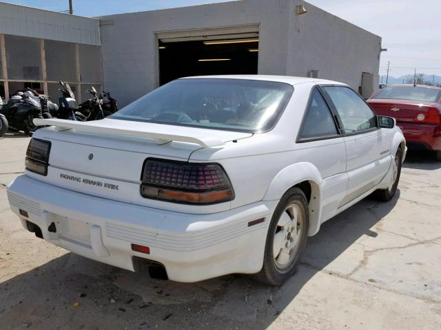 1G2WJ14T2NF243383 - 1992 PONTIAC GRAND PRIX 白色 照片 4