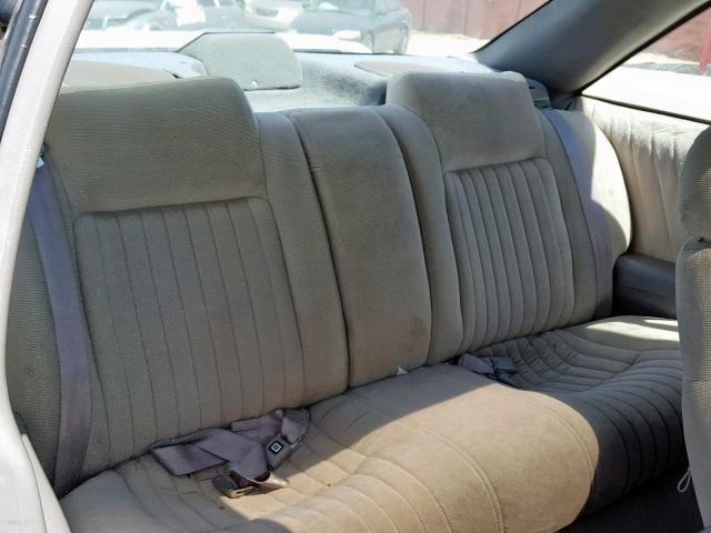 1G2WJ14T2NF243383 - 1992 PONTIAC GRAND PRIX 白色 照片 6