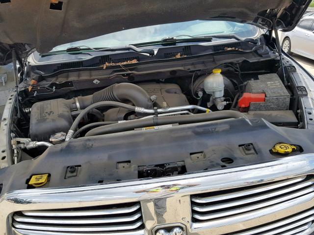 1C6RR7LTXES276992 - 2014 RAM 1500 SLT GRAY photo 7